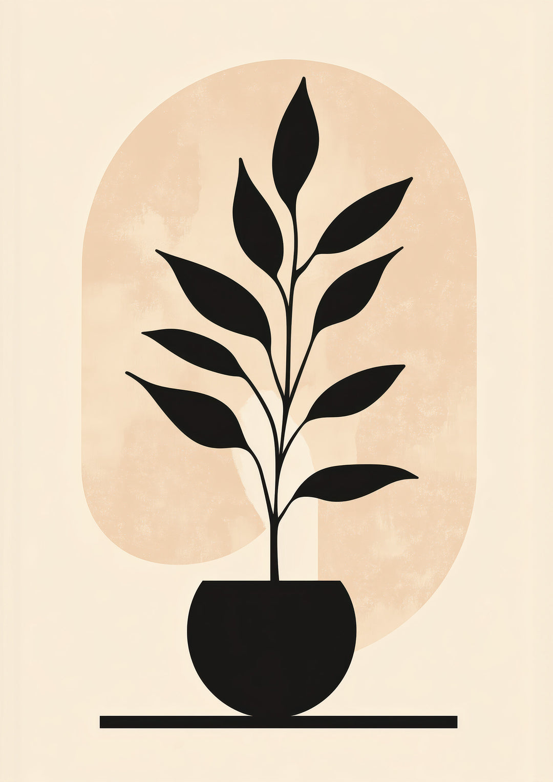 Minimalist Plant Wall Art