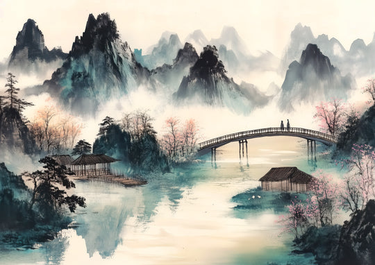 Bridge Over Misty Waters