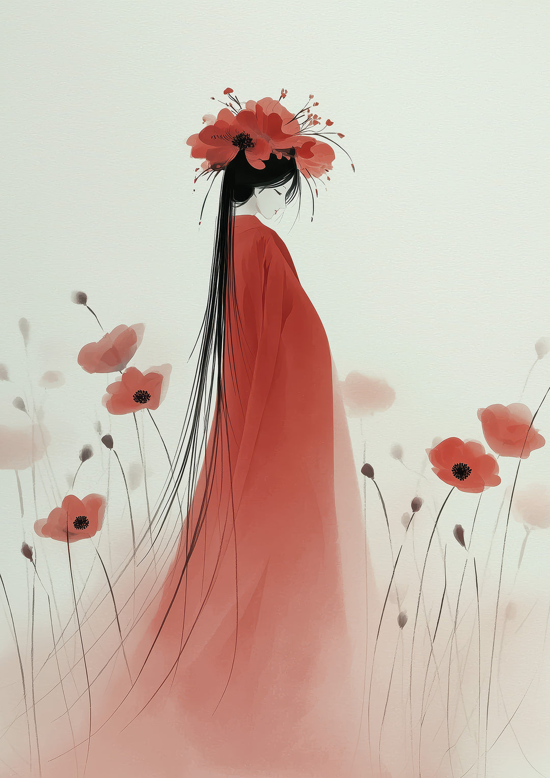 Red Poppy Field