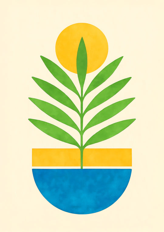 Japanese Plant Wall Art
