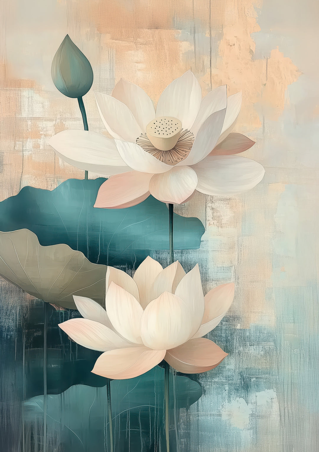 Lotus Flower Art Print