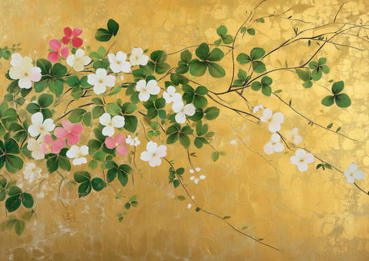 White & Pink Blossoms