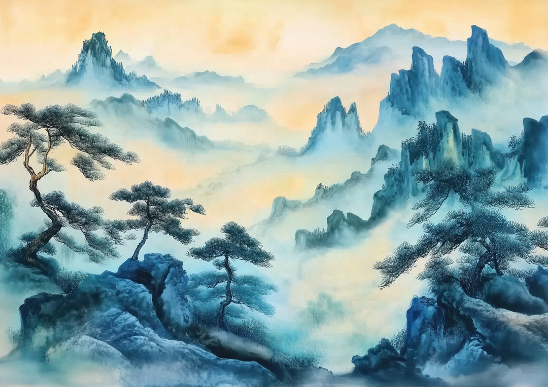 Pine Forest Landscape