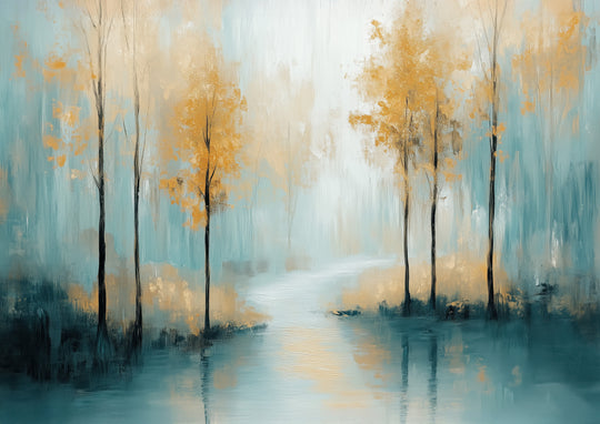 Forest Lake Landscape Print