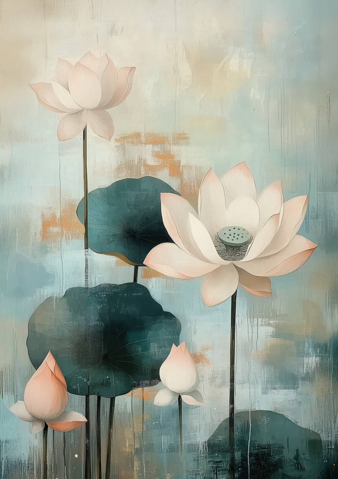 Japanese Botanical Wall Art