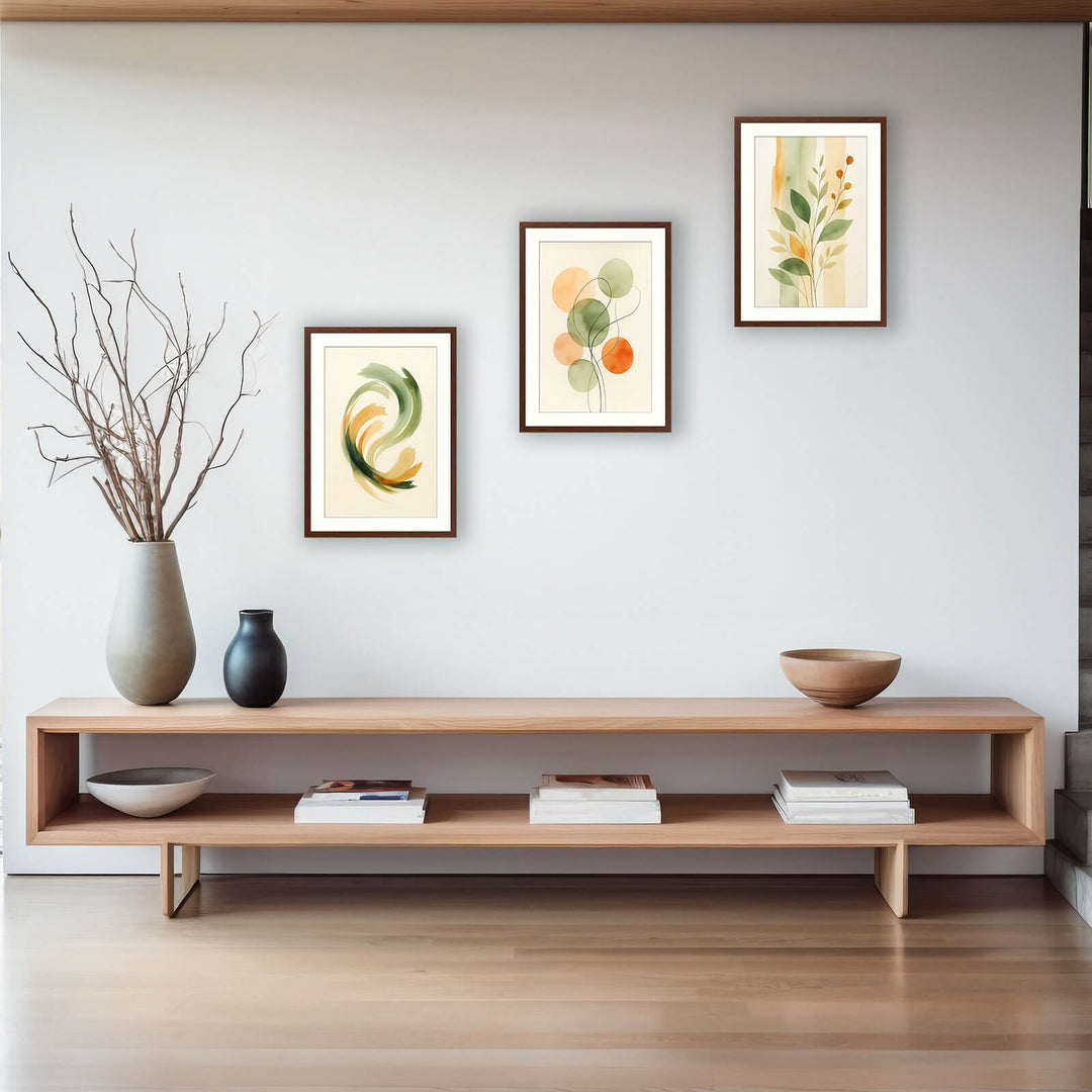 Japandi Botanical Wall Art