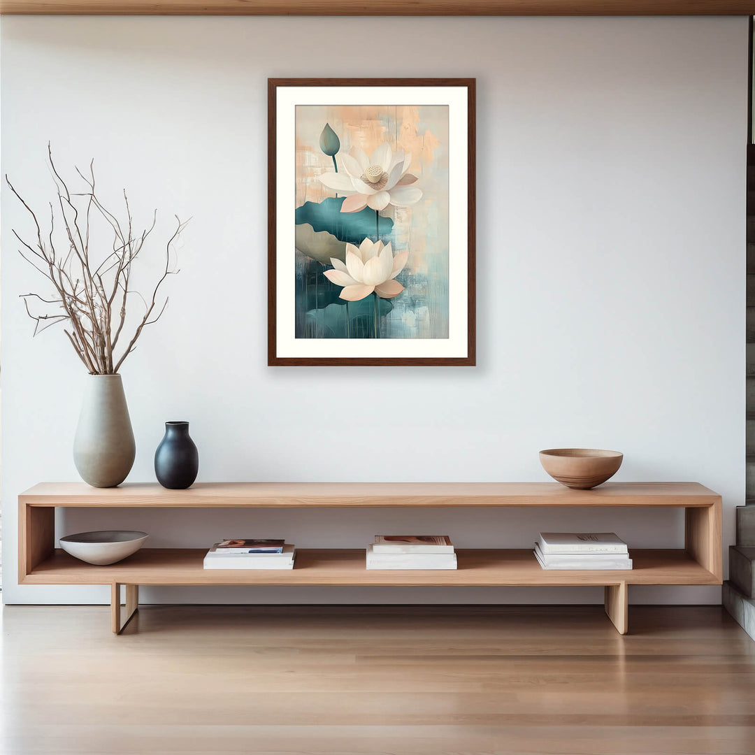Lotus Flower Art Print