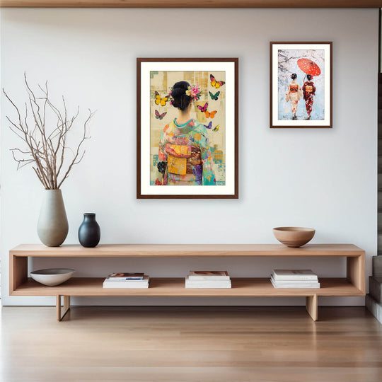 Butterfly Kimono Art