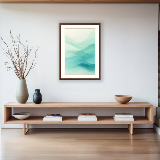 Minimalist Ocean Waves