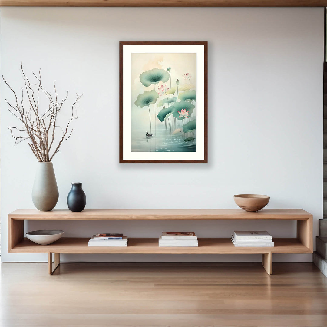 Lotus Flower Wall Art