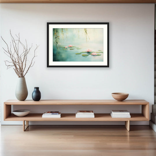 Japanese Water Lily Print