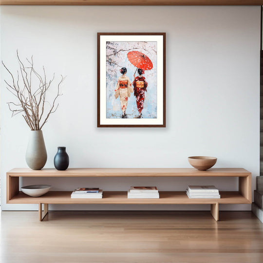 Japanese Kimono Art Print
