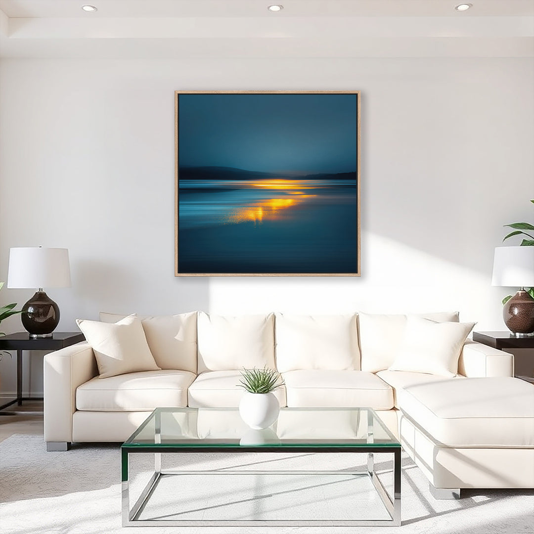 Glowing Twilight Seascape