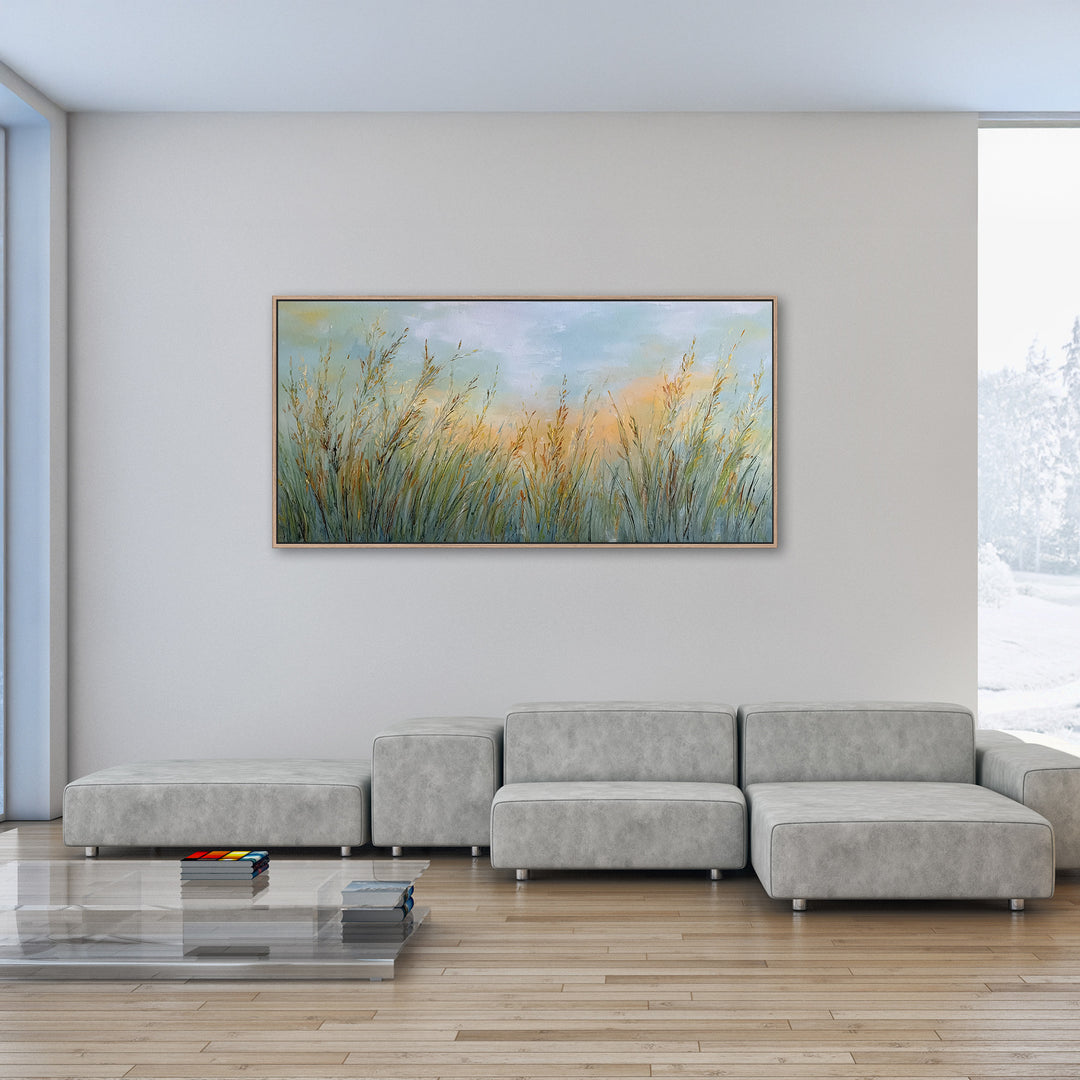 Panoramic Grass Meadow