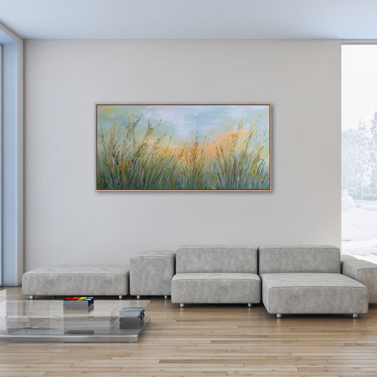 Panoramic Grass Meadow