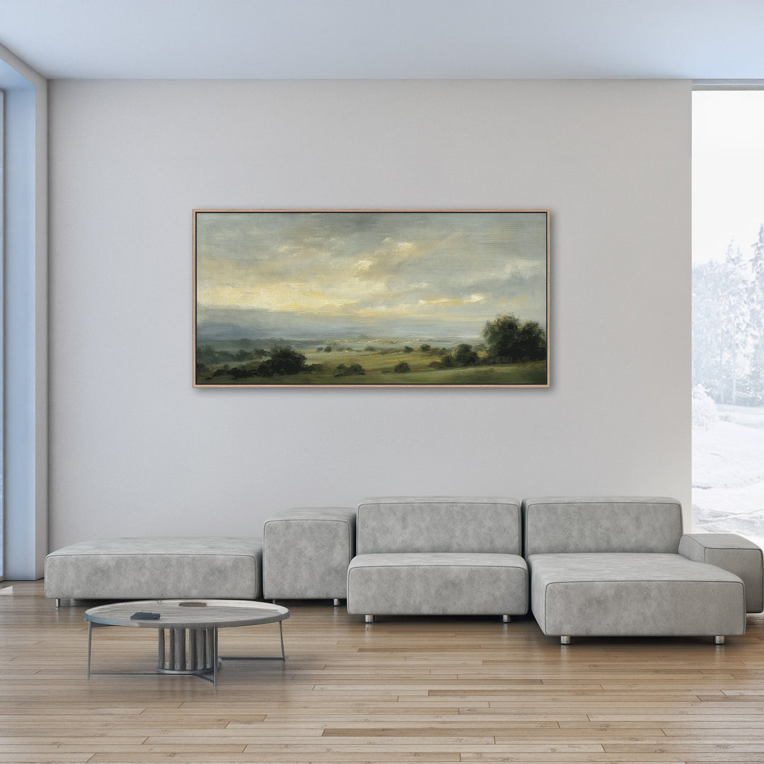 Panoramic Countryside Landscape