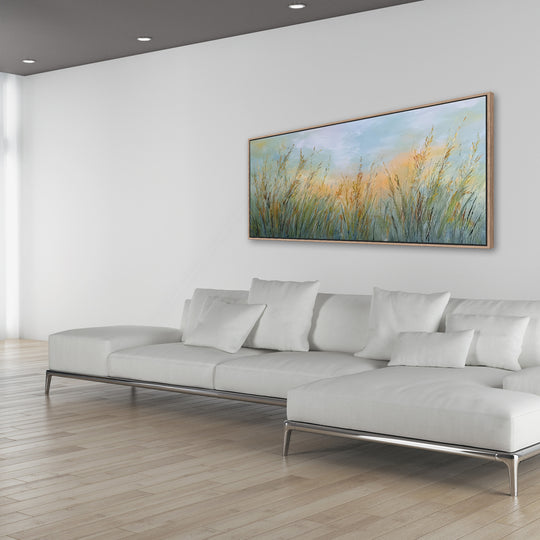 Panoramic Grass Meadow