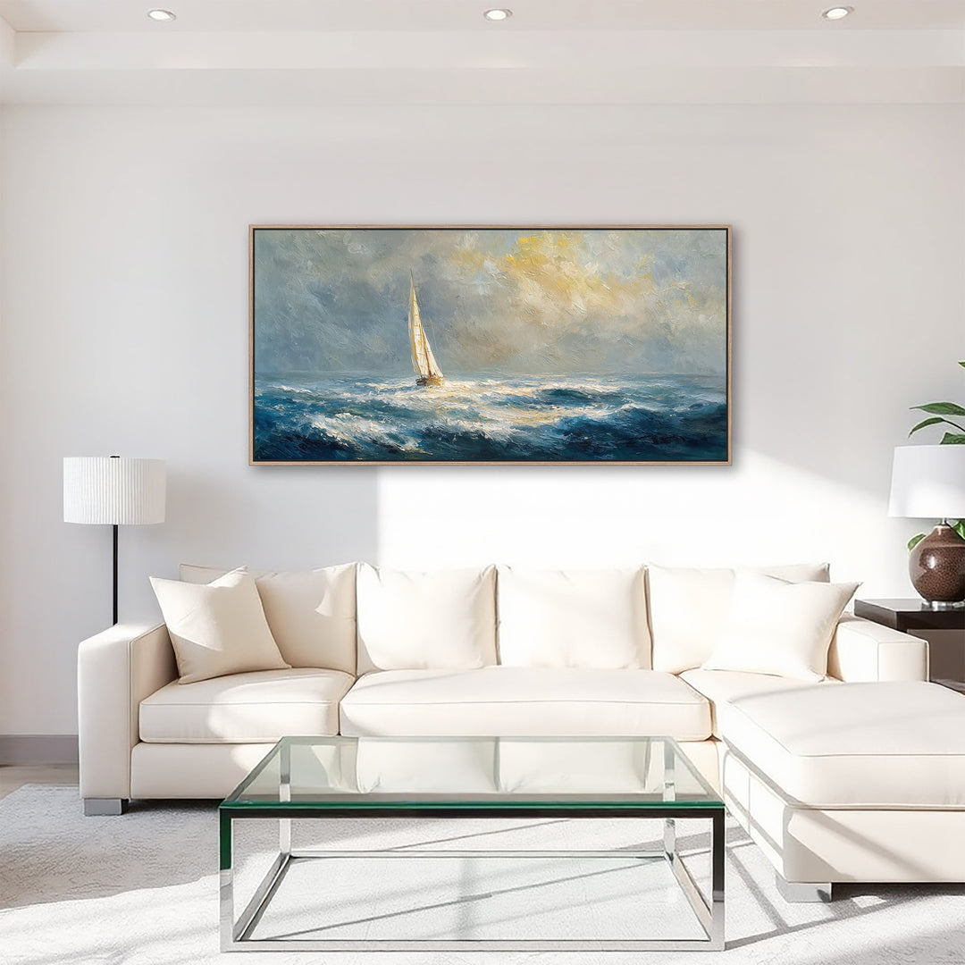 Sailboat Ocean Seascape