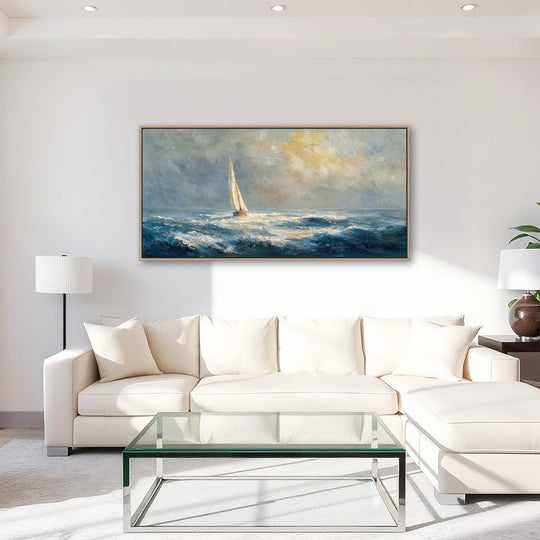 Sailboat Ocean Seascape