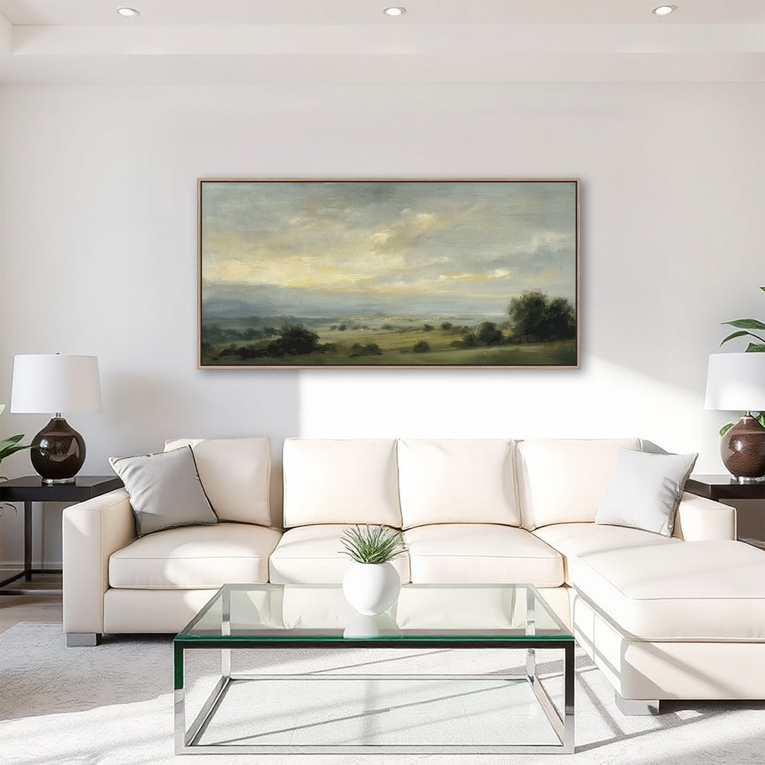 Panoramic Countryside Landscape