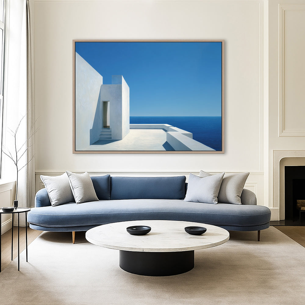 Coastal White Architecture