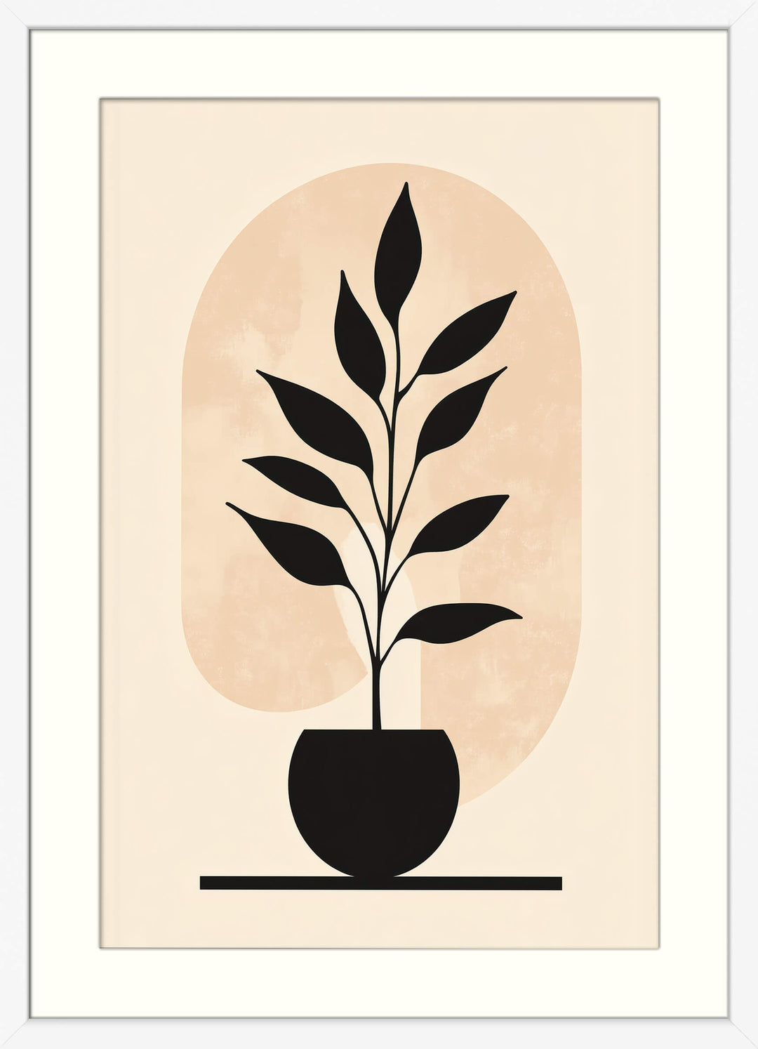 Minimalist Plant Wall Art