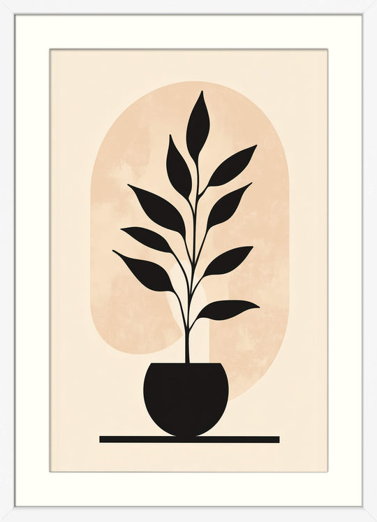 Minimalist Plant Wall Art