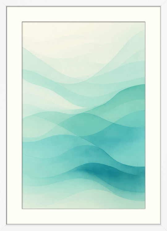 Minimalist Ocean Waves