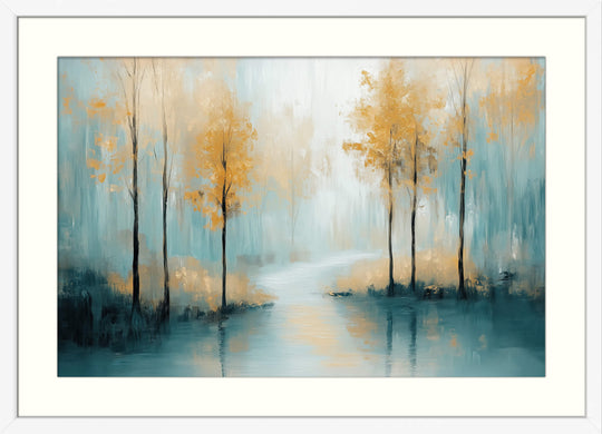 Forest Lake Landscape Print