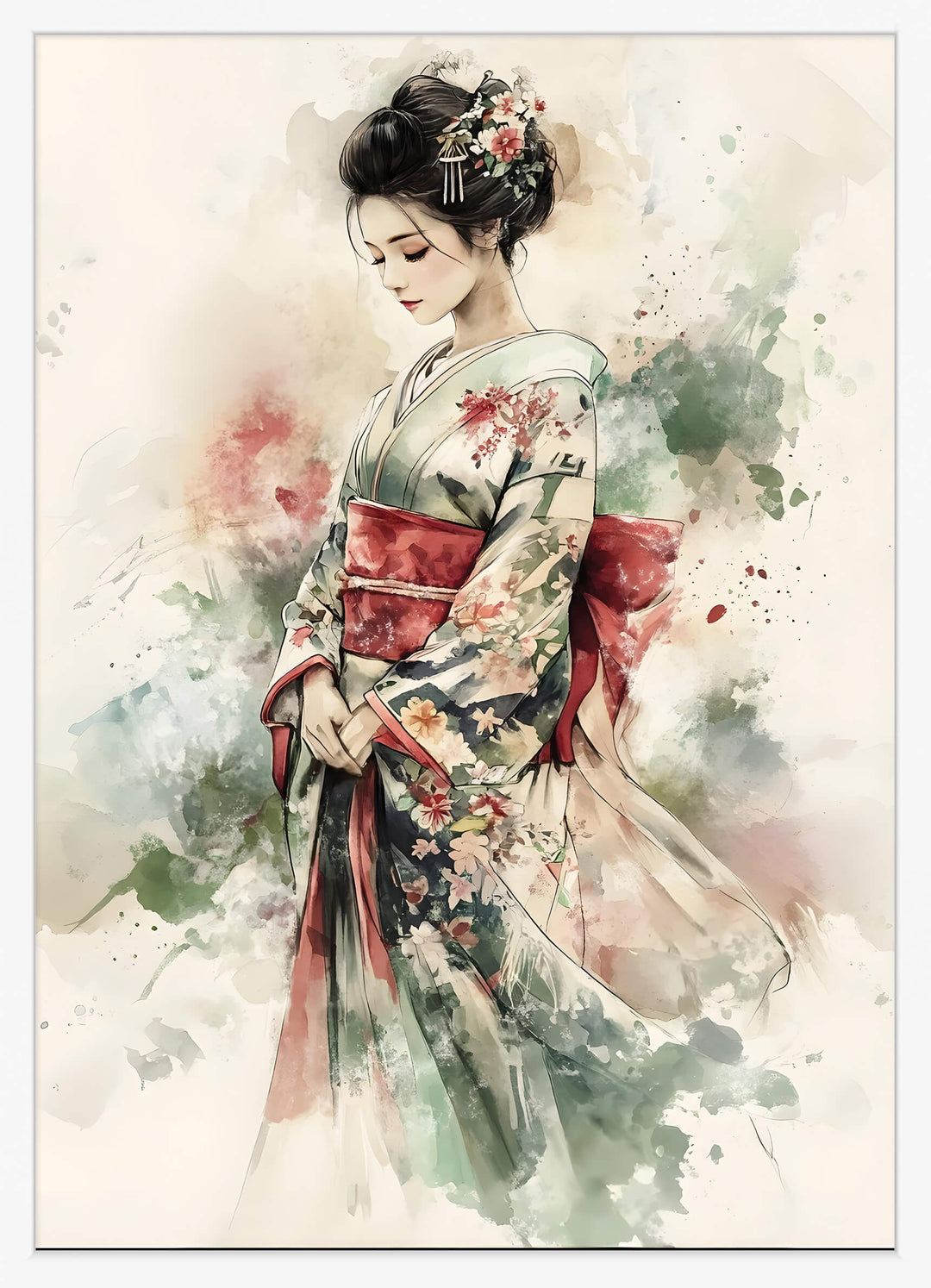 Floral Kimono