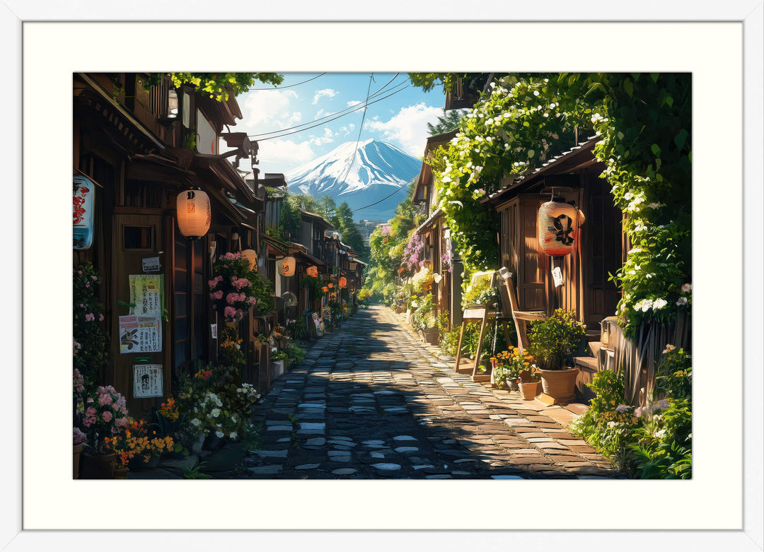 Mount Fuji Cobble Street
