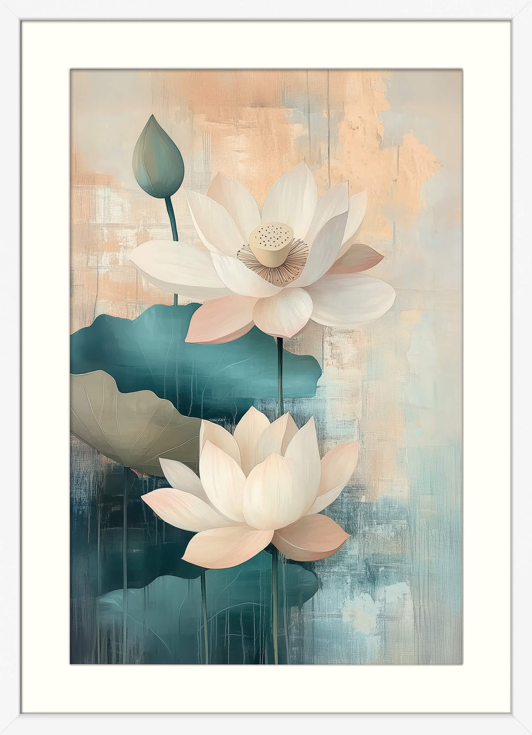 Lotus Flower Art Print