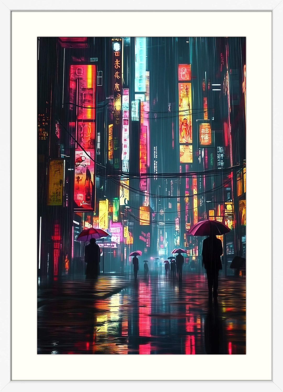 Futuristic Neo Tokyo Cityscape
