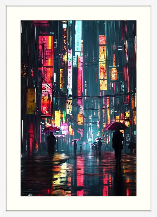 Futuristic Neo Tokyo Cityscape
