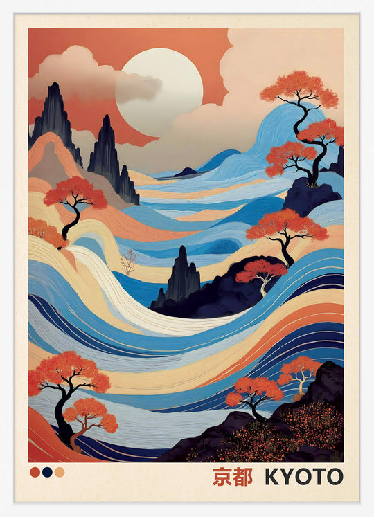 Kyoto Abstract Landscape