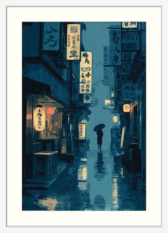 Tokyo in the Rain