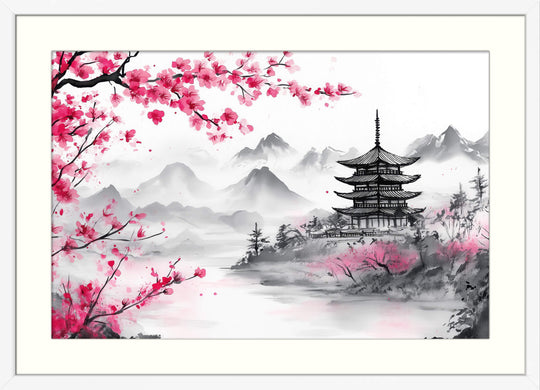 Cherry Blossom Pagoda