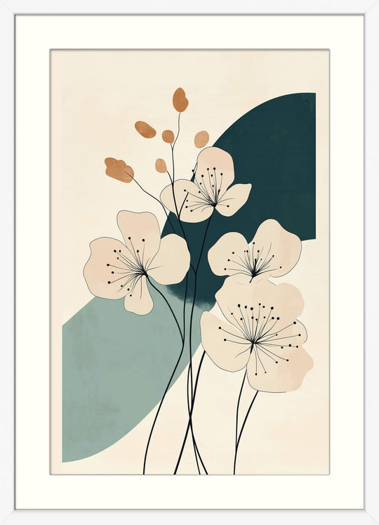 Japandi Elegant Flower