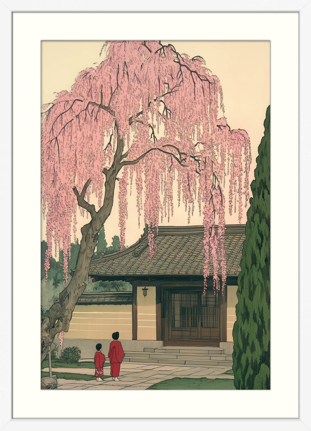 Sakura Temple Gate
