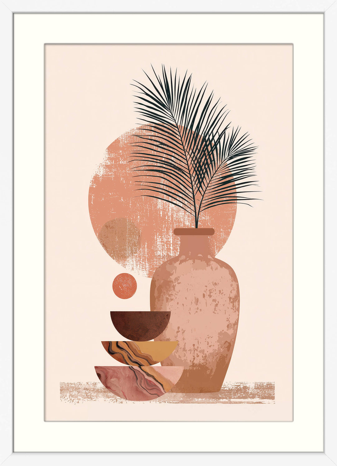 Vase and Palm