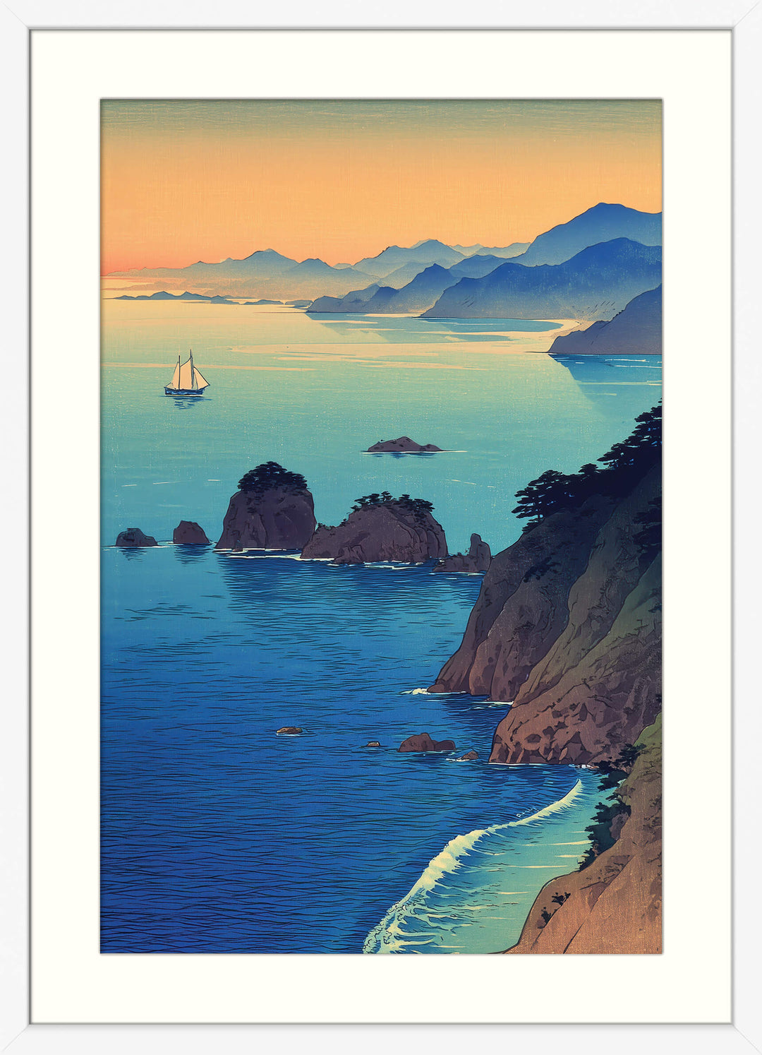 Twilight Coastline