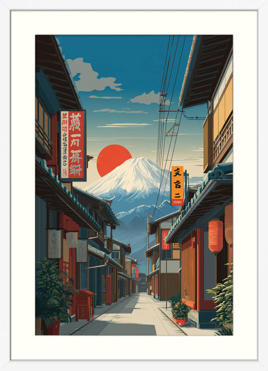 Sunrise Over Fuji