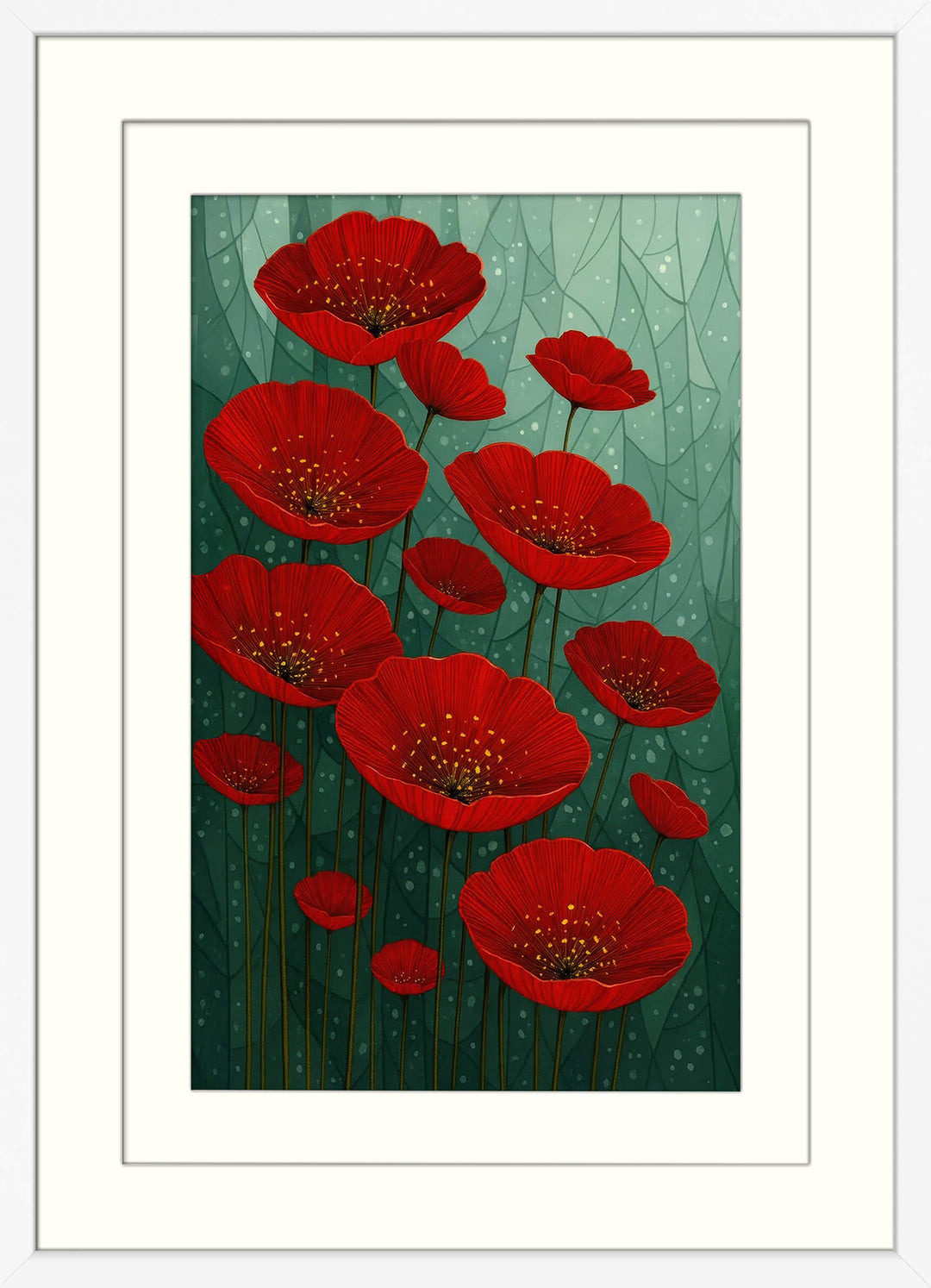 Japanese Poppy Wall Art
