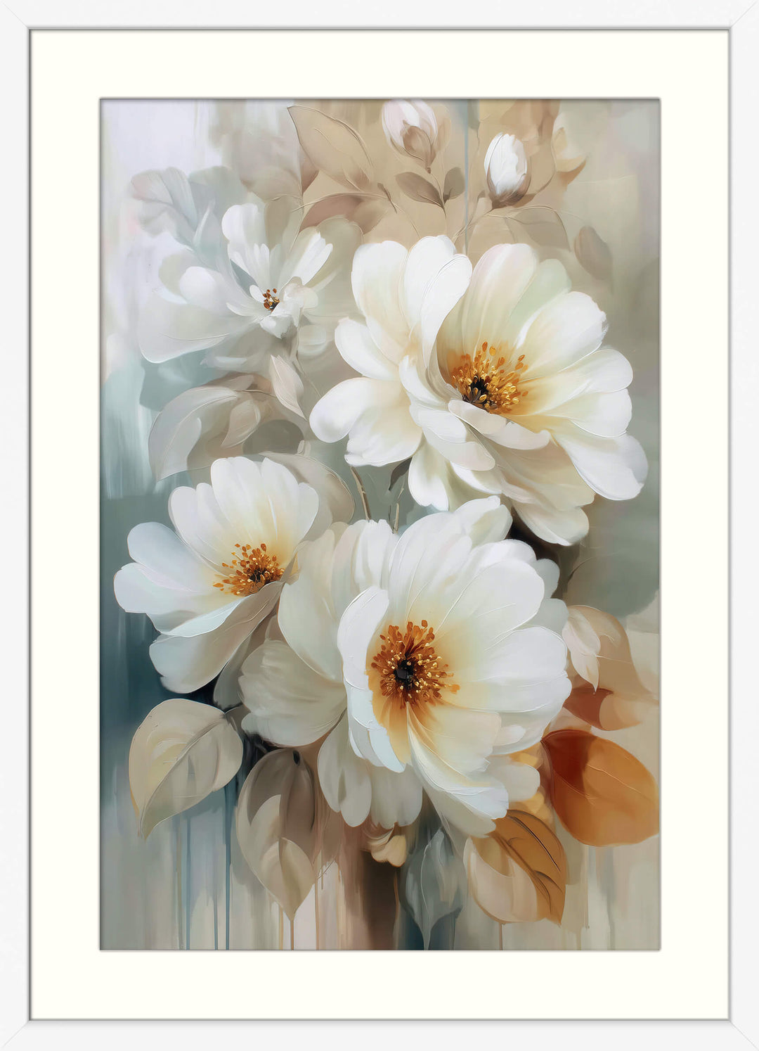 Ivory Bloom Soft Floral