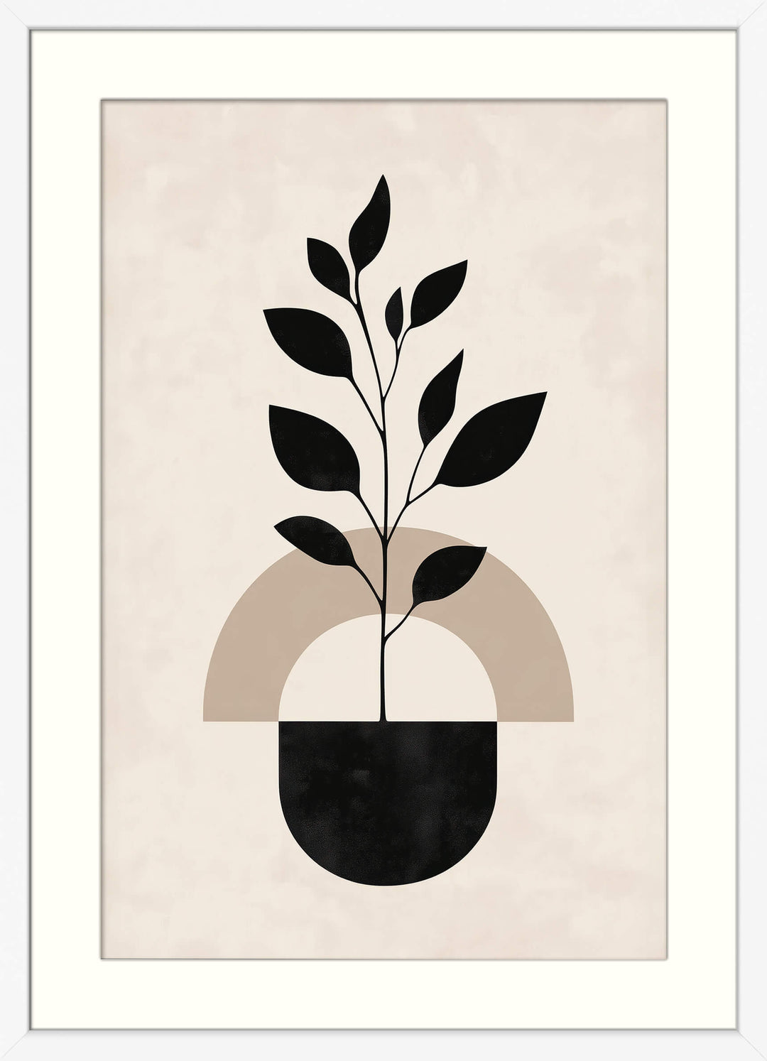 Minimalist Japandi Plant