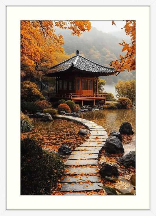 Japanese Temple Wall Art