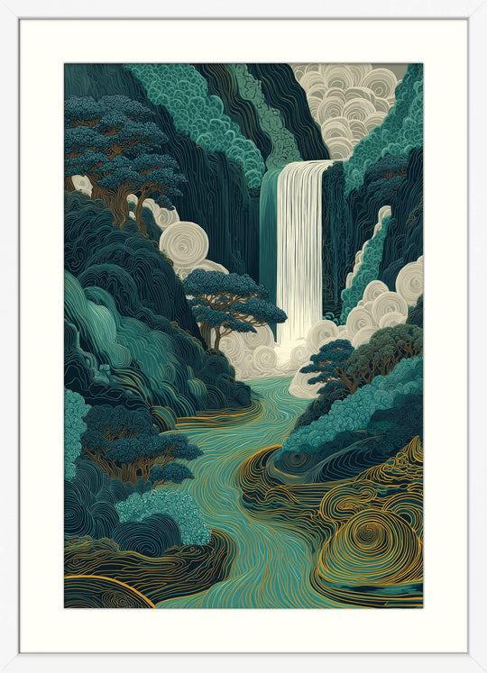 River Waterfall
