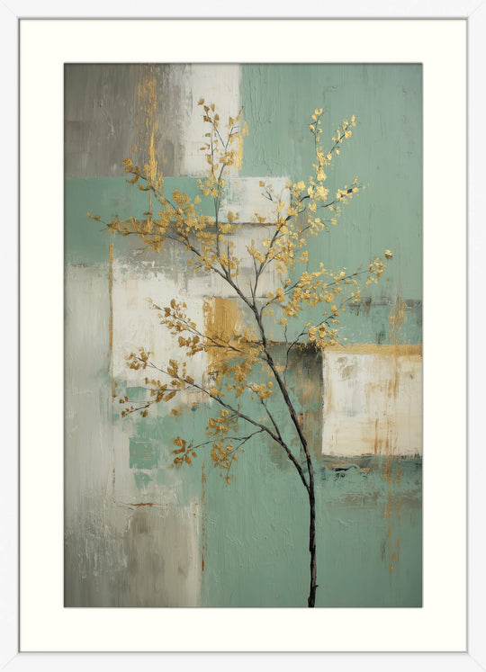 Golden Abstract Tree