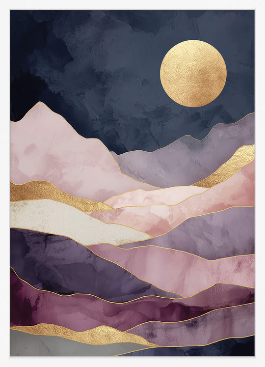Moon Over Hills