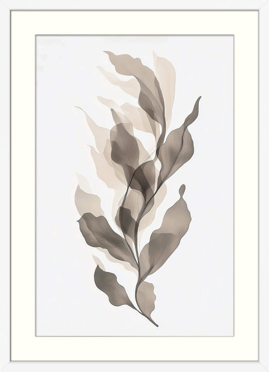 Japandi Botanical Leaves